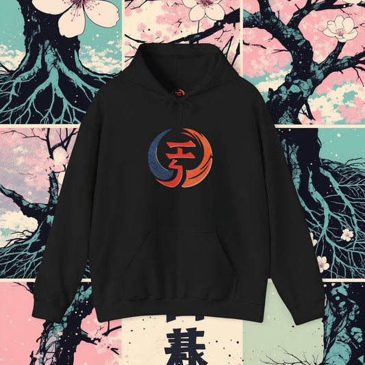 Hooded Sweatshirt Fujiyama High Rise Design