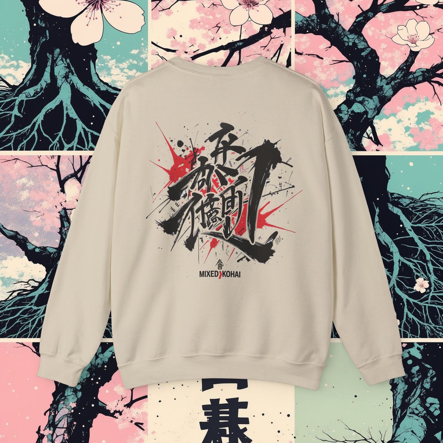 Crimson Resolve Crewneck