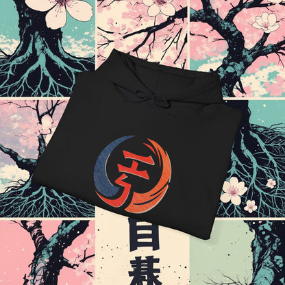 Hooded Sweatshirt Fujiyama High Rise Design