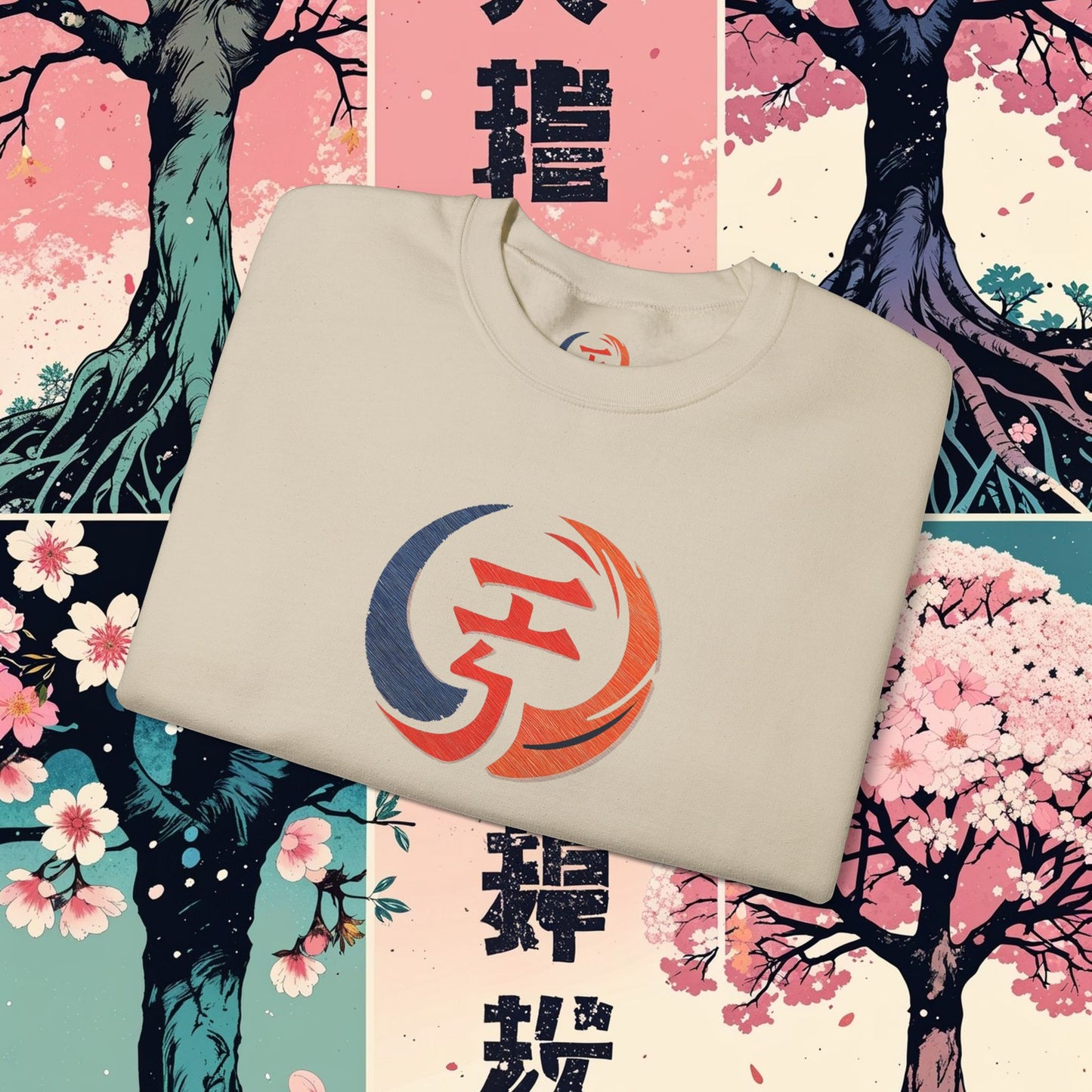 Crimson Resolve Crewneck