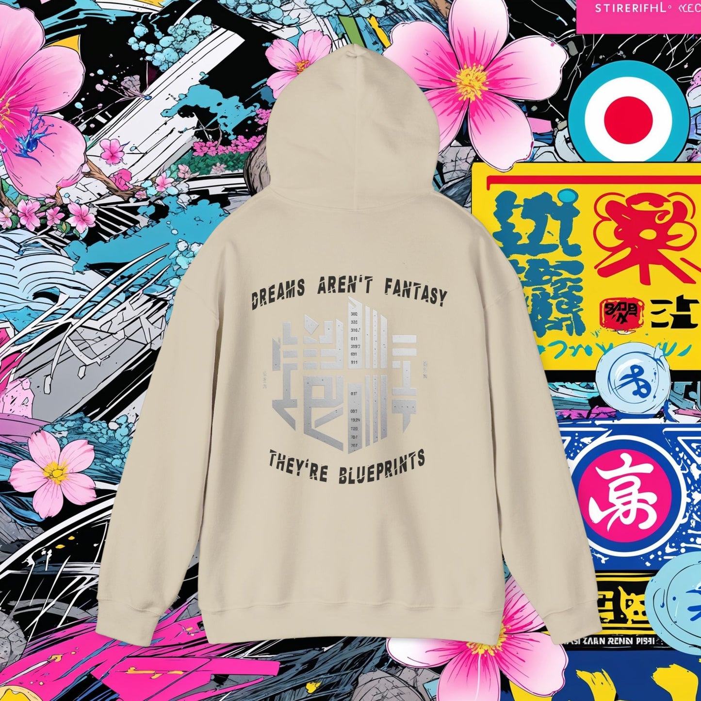 Dreams Blueprint Unisex Hoodie