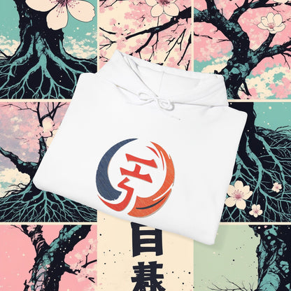 Hooded Sweatshirt Fujiyama High Rise Design