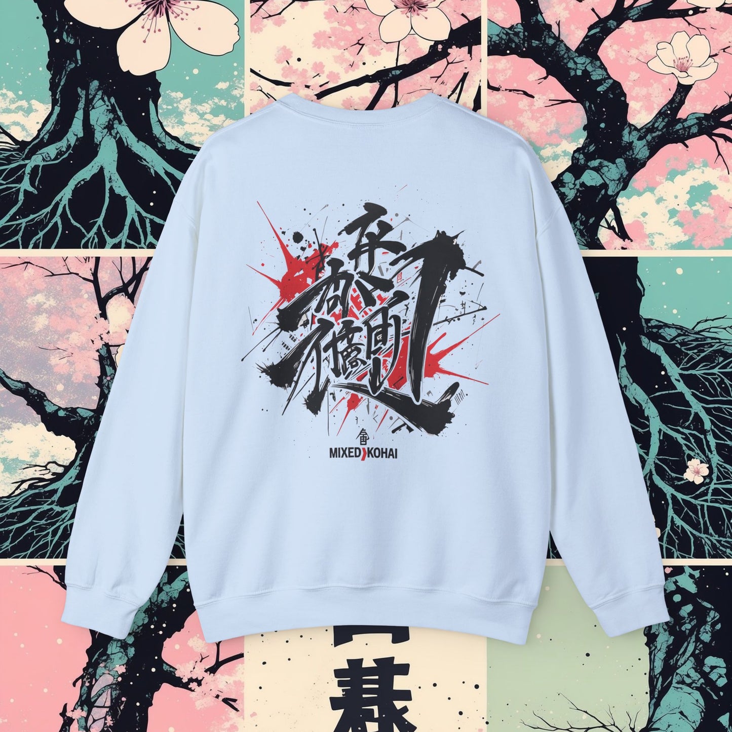 Crimson Resolve Crewneck