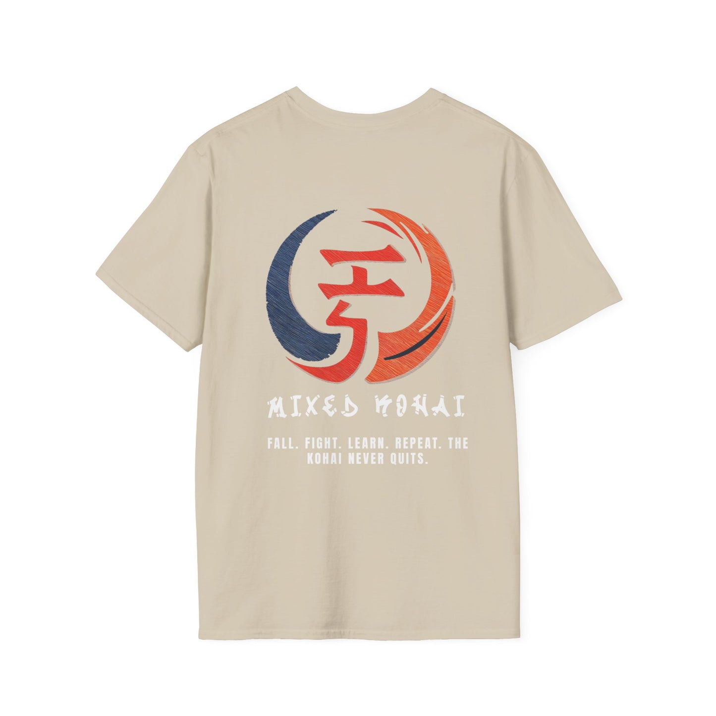 T-Shirt Lifestyle of the Mixed Kohai Fall Fail Learn Never Quit
