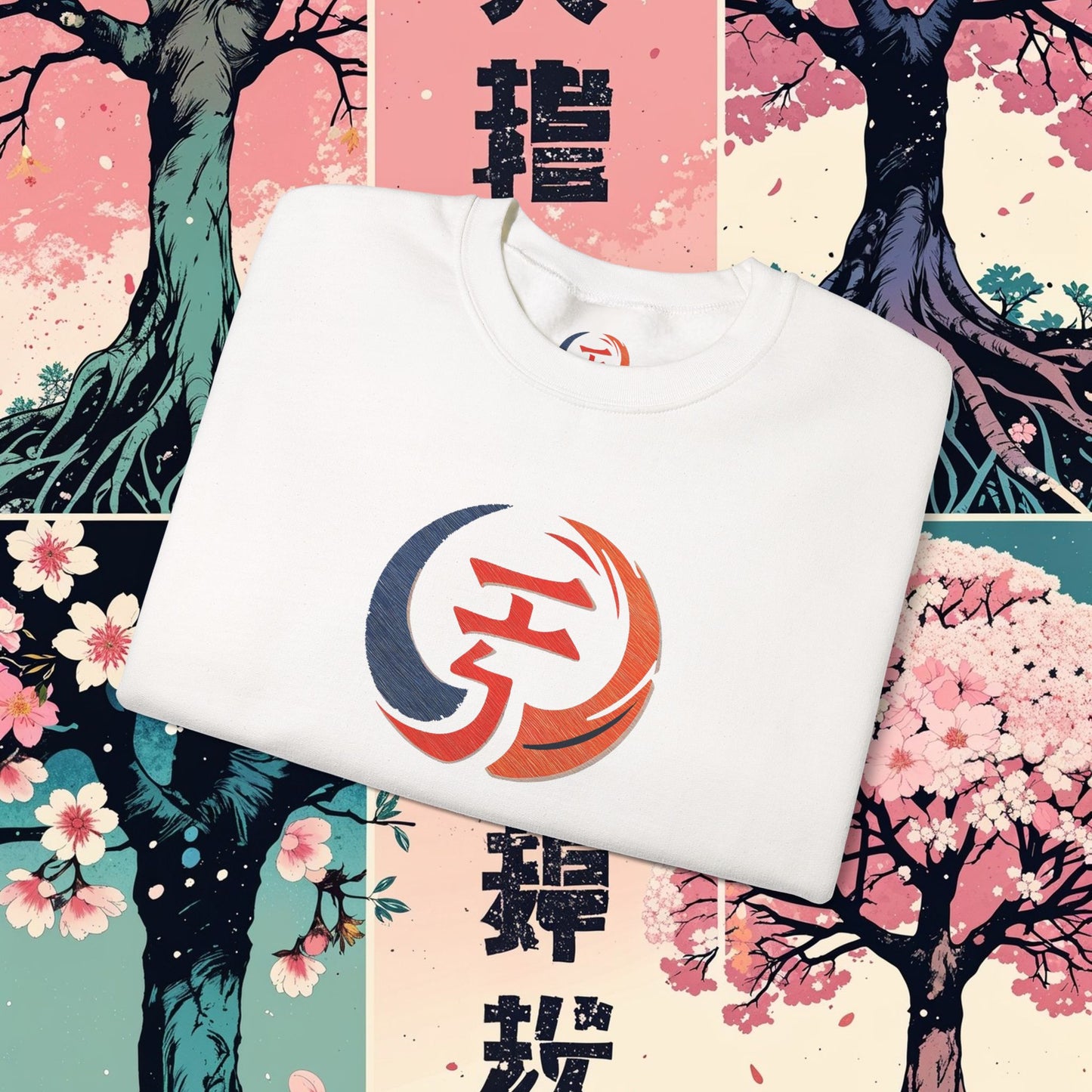 Crimson Resolve Crewneck