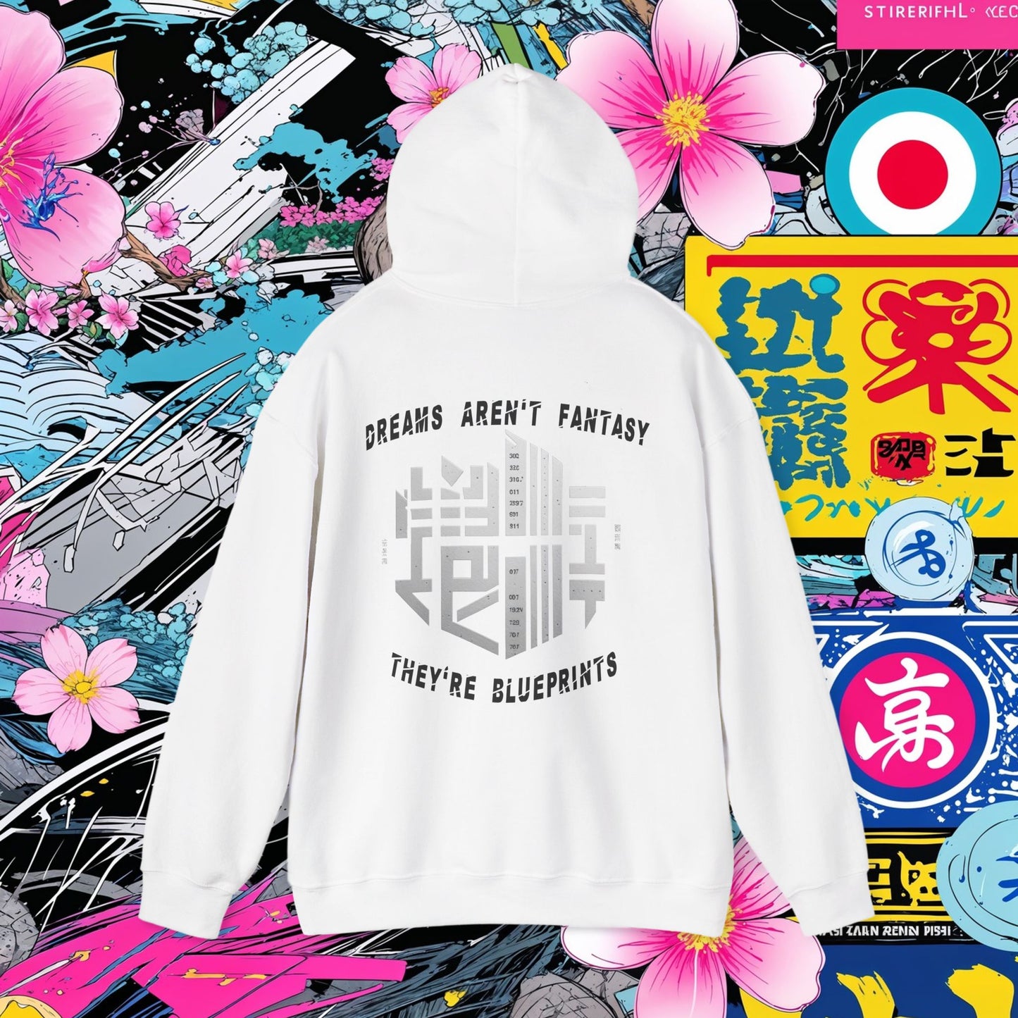 Dreams Blueprint Unisex Hoodie