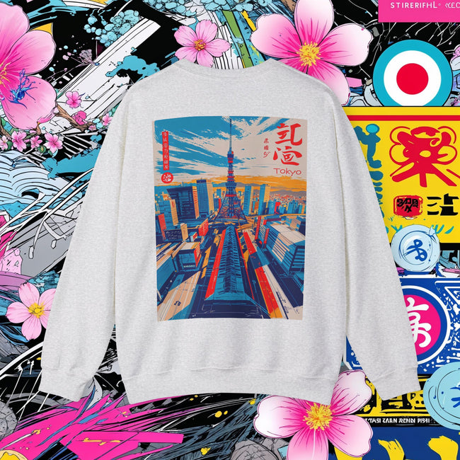 Tokyo Skyline Crewneck