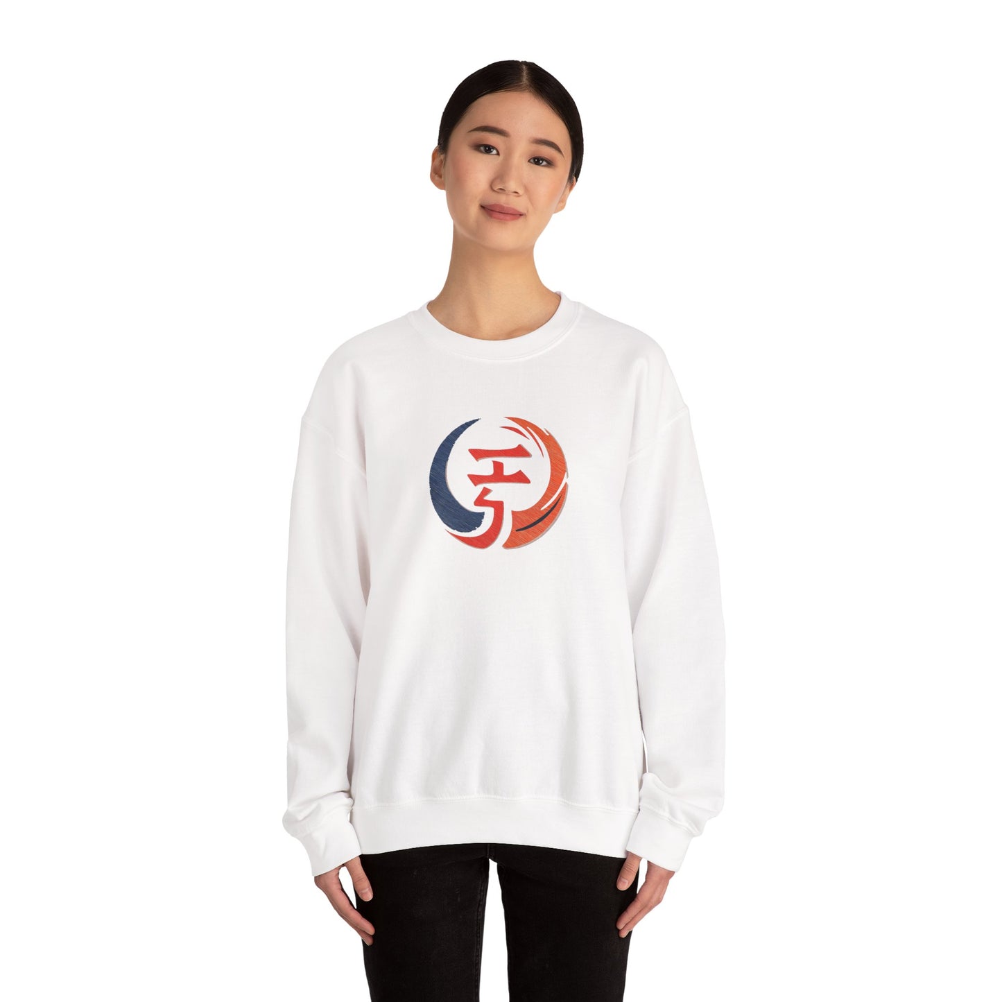 Crimson Resolve Crewneck