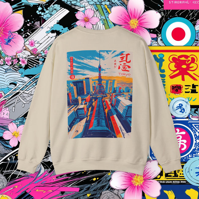 Tokyo Skyline Crewneck