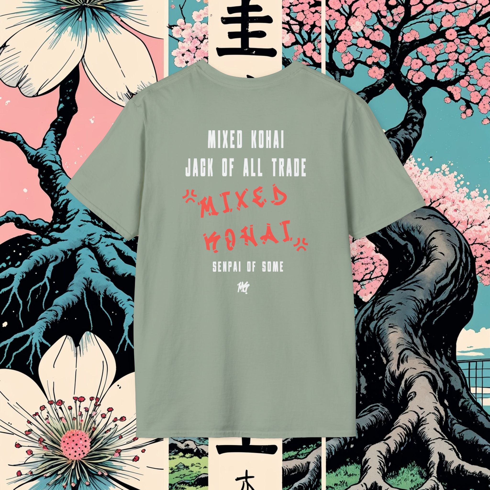 Mixed Kohai Senpai Status Tee – Jack of All Trades
